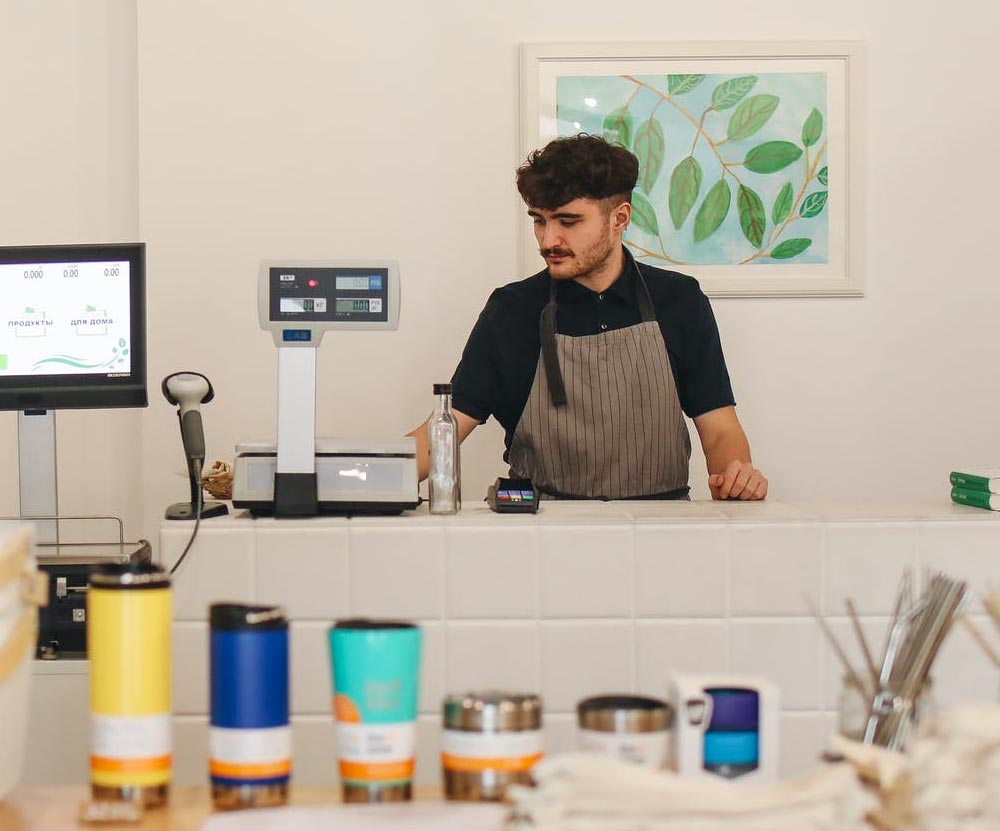 small coffee shop